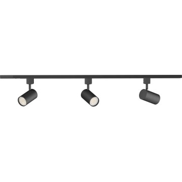 Philips - Spotarmatuur voor het EASYLINK-tracksysteem 3xGU10/7W/230V 1m zwart