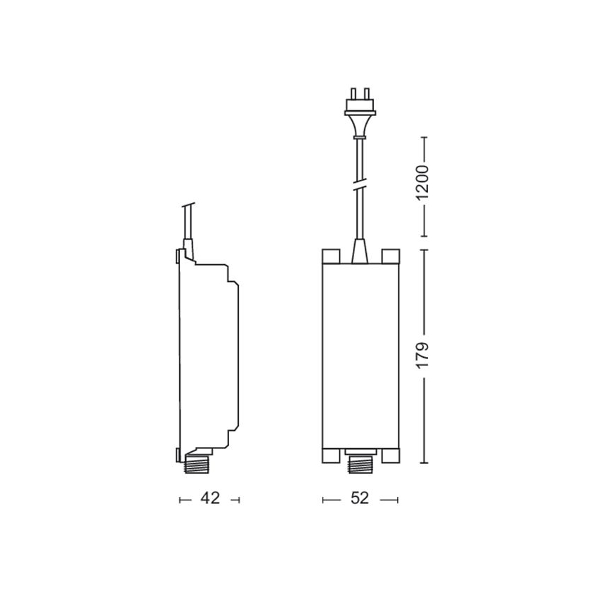 Philips - Stroombron 48W/12/230V IP67
