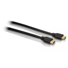 Philips SWV5401H/10 - HDMI kabel met Ethernet, HDMI 1.4 A connector 1,8m zwart