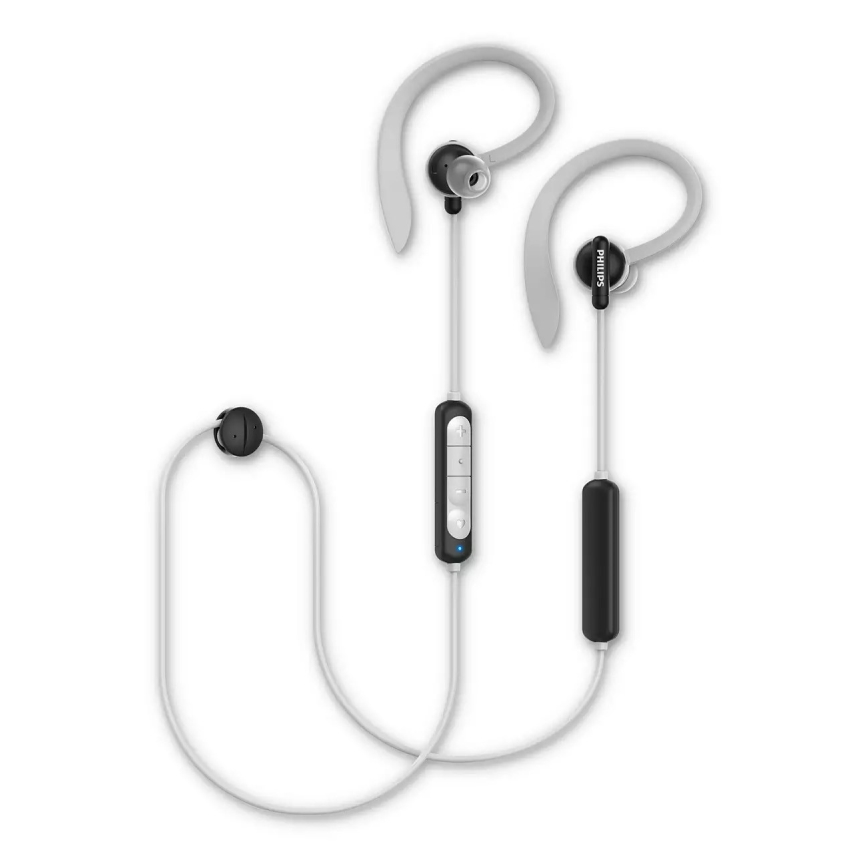 Philips TAA4205BK/00-Bluetooth Oortjes met microfoon wit/zwart