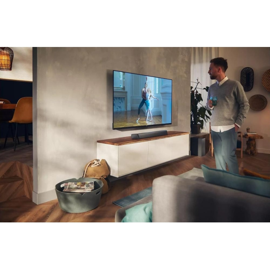 Philips TAB7207/10 - Soundbar met subwoofer 520W/230V + afstandsbediening