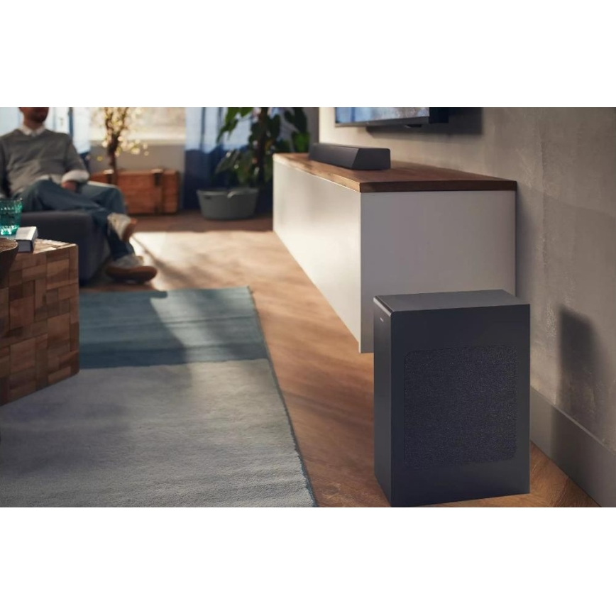 Philips TAB7207/10 - Soundbar met subwoofer 520W/230V + afstandsbediening