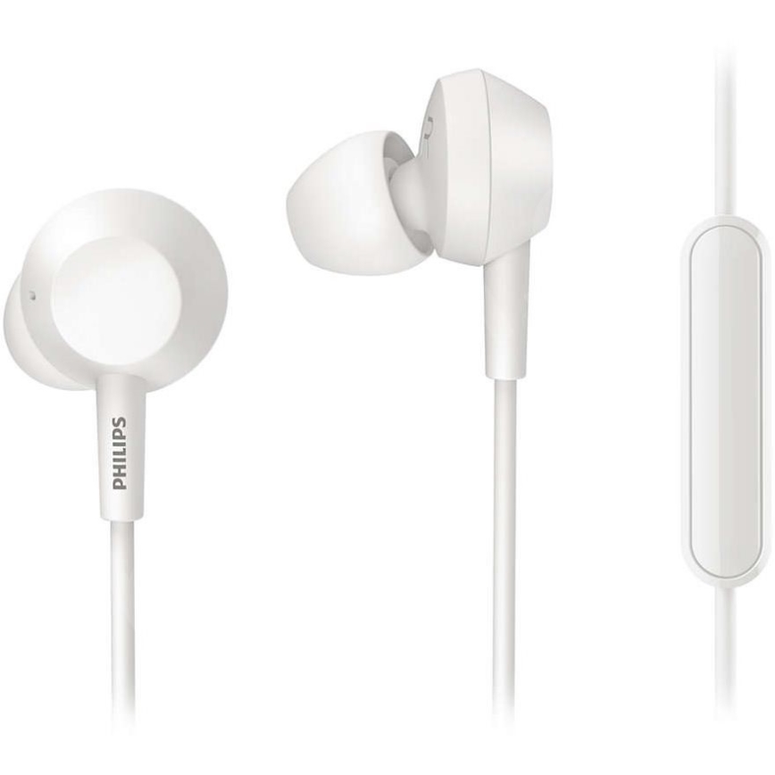 Philips TAE4105WT/00 - Earphones met een microfoon JACK 3,5 mm wit