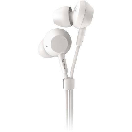 Philips TAE4105WT/00 - Earphones met een microfoon JACK 3,5 mm wit