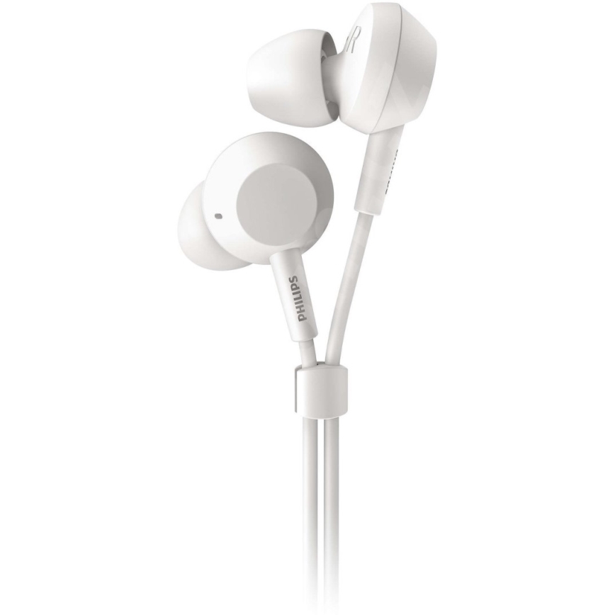 Philips TAE4105WT/00 - Earphones met een microfoon JACK 3,5 mm wit