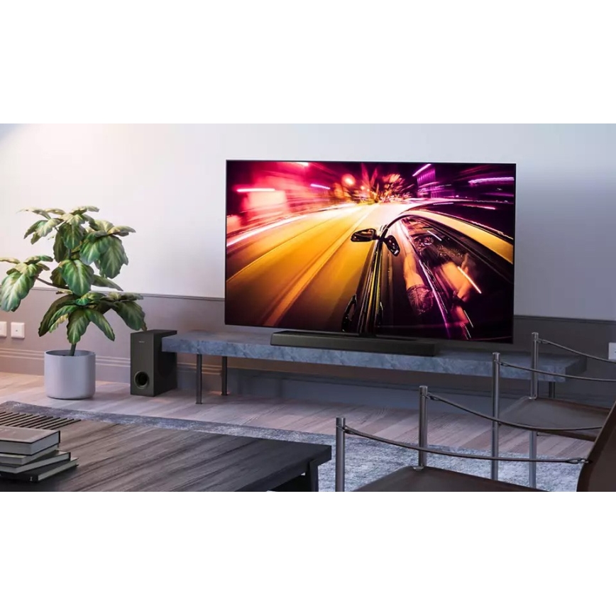 Philips TAPB405/10 - Slimme Luidspreker voor TV 120W/230V + afstandsbediening