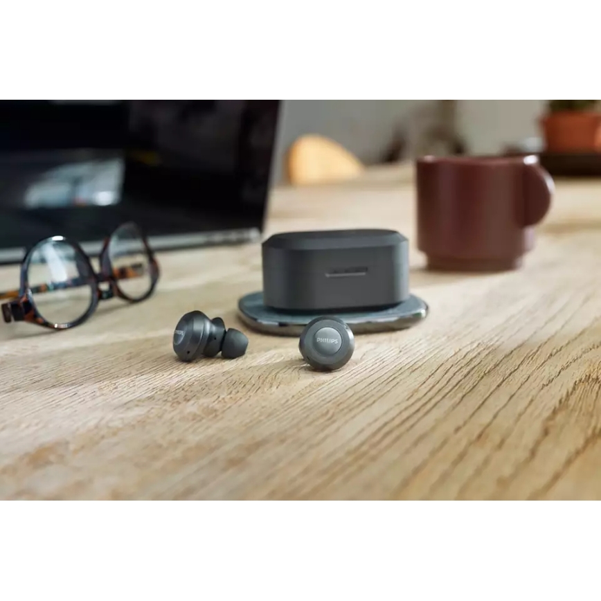 Philips TAT8505BK/00 - Wireless earphones IPX4 zwart