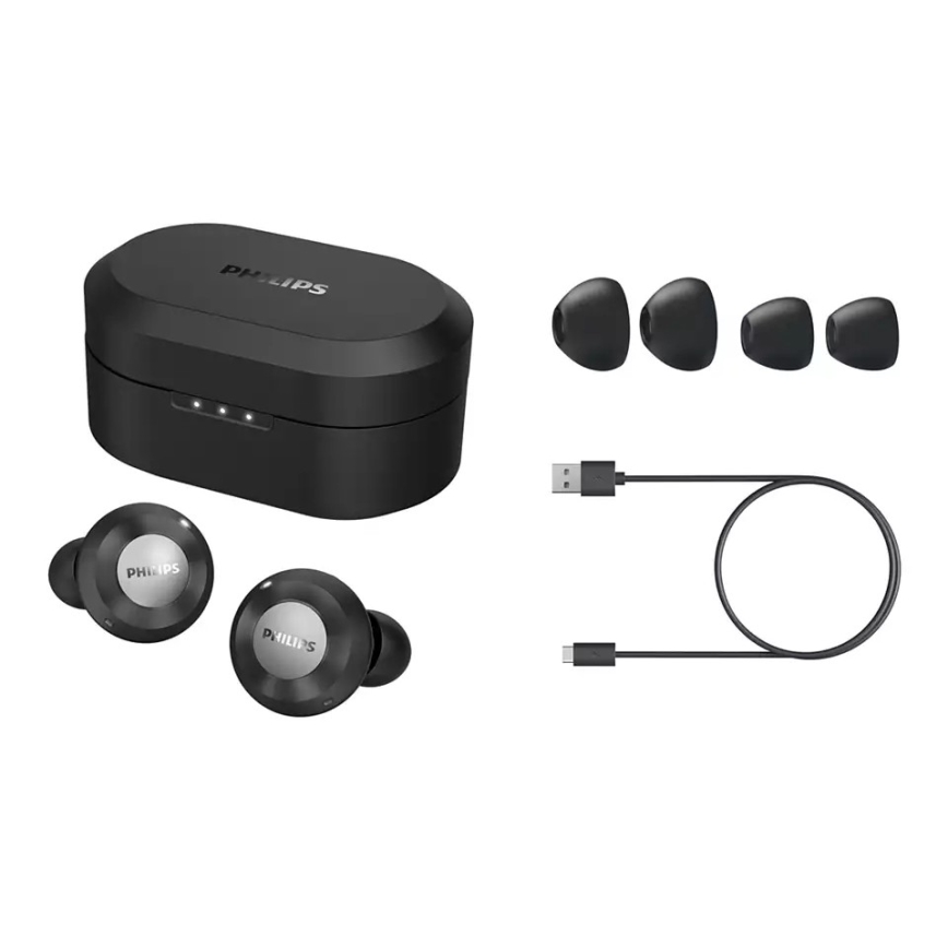 Philips TAT8505BK/00 - Wireless earphones IPX4 zwart