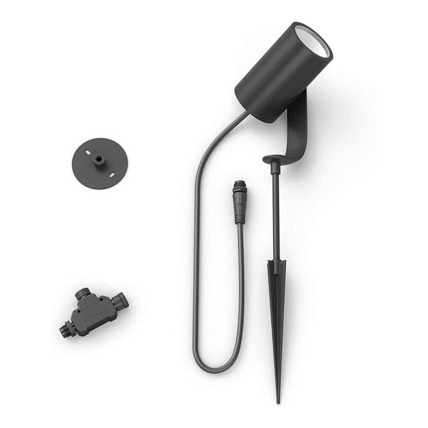 Philips - Uitbreidingsset LED RGB buiten spot Hue LILY LED/8W/230V IP65