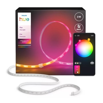 Philips - Uitbreidingsset voor dimbare RGBW LED-strip Hue FLUX 2m LED/19,5W/24V 1000-20000K
