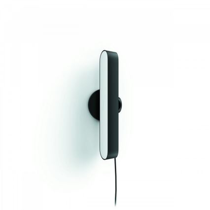Philips - Verleng set LED RGB Dimbaar tafellamp Hue PLAY LED/6W/230V zwart