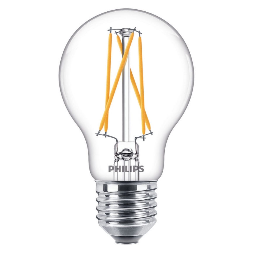 Philips Vintage - Dimbare LED lamp E27/9W/230V 2200K-2700K