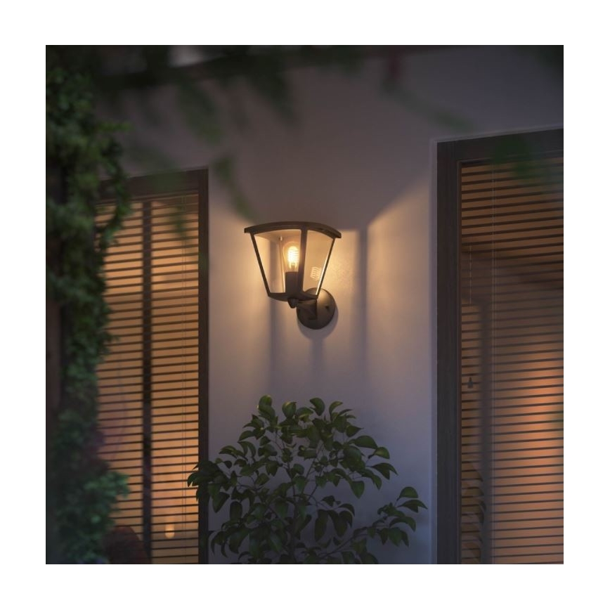 Philips - Dimbare Wand Lamp voor Buiten Hue INARA 1xE27/7W/230V Wi-Fi IP44