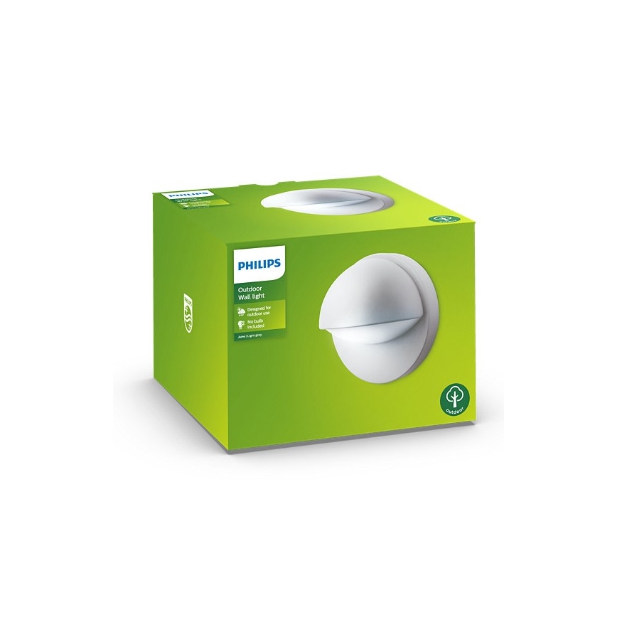 Philips - Wand Lamp voor Buiten JUNE 1xE27/12W/230V IP44