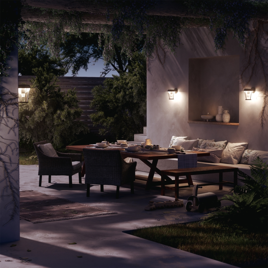 Philips - Wandlamp voor buiten SUNERA 1xE27/25W/230V IP44