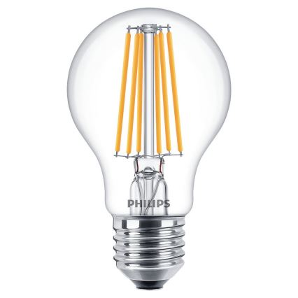 Philips Warm Glow  - LED Dimbare lamp E27 / 8W / 230V 2200K-2700K