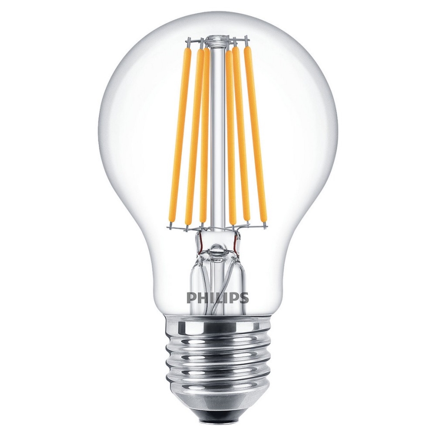 Philips Warm Glow  - LED Dimbare lamp E27 / 8W / 230V 2200K-2700K