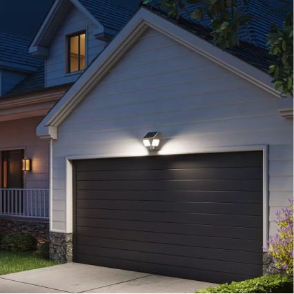 Philips - LED zonne-muurlamp met sensor ZYREN LED/24,5W/3,7V 2600 mAh 5000K IP65 wit