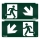 Pictogram voor noodverlichting 16,2x32,7 cm