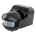 PIR-bewegingssensor voor buiten 1200W/230V IP44, zwart