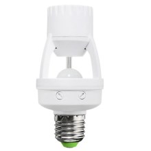 PIR Sensor voor E27 lamp wit