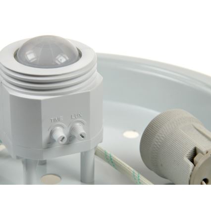 PLAFON - Plafondlamp met sensor 2xE27/80W/230V