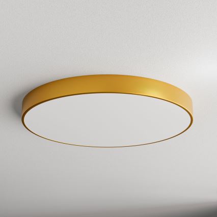 Plafond Lamp CLEO 6xE27/24W/230V d. 78 cm goud