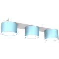 Plafond Lamp DIXIE 3xGX53/11W/230V blauw