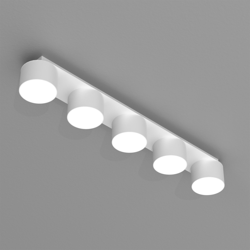 Plafond Lamp DIXIE 5xGX53/11W/230V wit