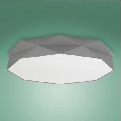 Plafond Lamp KANTOOR 6xE27/15W/230V grijs