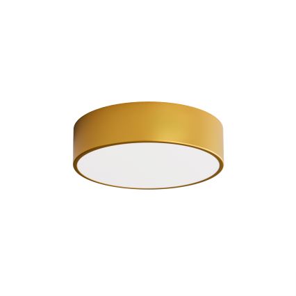 Plafond Lamp met Sensor CLEO 2xE27/24W/230V d. 30 cm goud