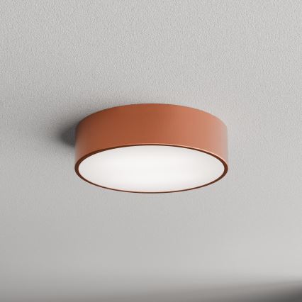 Plafond Lamp met Sensor CLEO 2xE27/24W/230V d. 30 cm koper