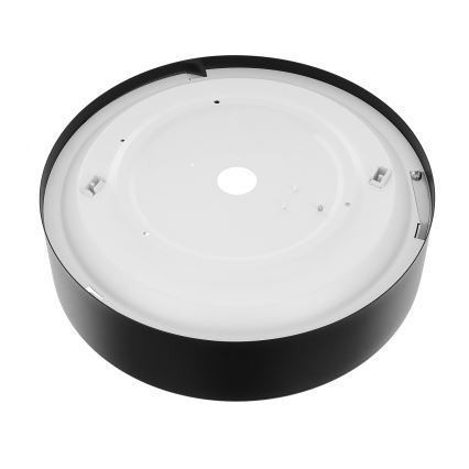 Plafond Lamp met Sensor CLEO 2xE27/24W/230V d. 30 cm zwart