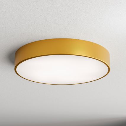 Plafond Lamp met Sensor CLEO 4xE27/24W/230V d. 50 cm goud