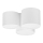 Plafond Lamp MONA 3xE27/15W/230V wit