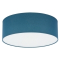 Plafond Lamp RONDO 4xE27/15W/230V blauw