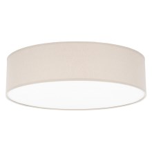 Plafond Lamp RONDO 4xE27/15W/230V d. 45 cm beige