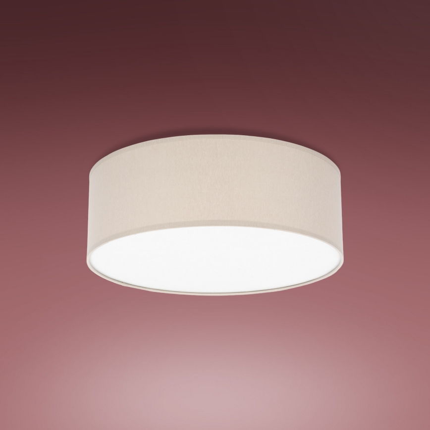Plafond Lamp RONDO 4xE27/15W/230V d. 45 cm beige