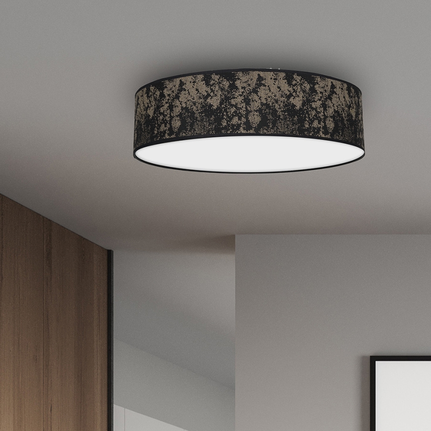 Plafond Lamp SATINO 3xE27/60W/230V goud
