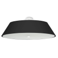 Plafond Lamp VEGA 5x E27 / 60W / 230V d. 70 cm zwart