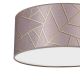 Plafond Lamp ZIGGY 2xE27/60W/230V roze/goud