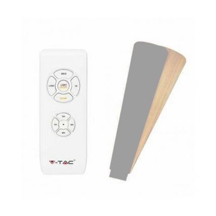 Plafond Ventilator 2xE27/20W/230V + afstandsbediening