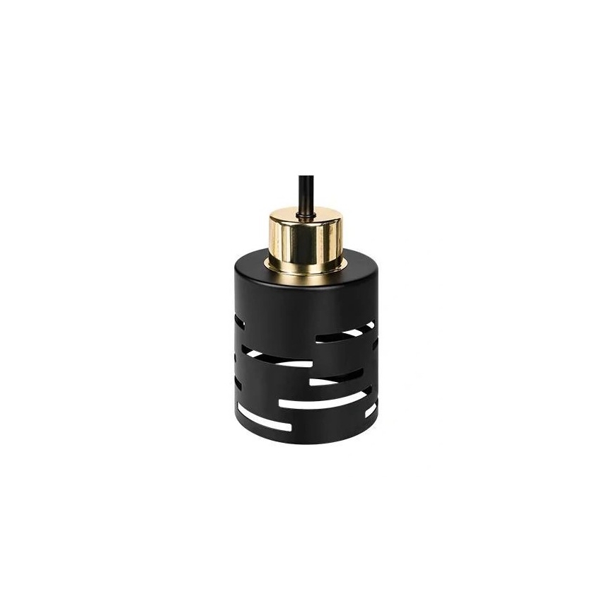 Plafondkroonluchter ELEN 3xE27/35W/230V zwart/goud