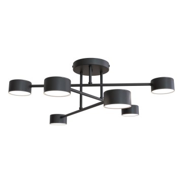 Plafondkroonluchter HALO 6xGX53/10W/230V, zwart