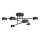Plafondkroonluchter HALO 6xGX53/10W/230V, zwart