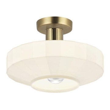 Plafondkroonluchter VIVIAN 1xE27/40W/230V goudkleurig