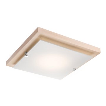 Plafondlamp 1xE27/60W/230V beuken - FSC gecertificeerd