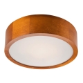 Plafondlamp 1xE27/60W/230V grenen