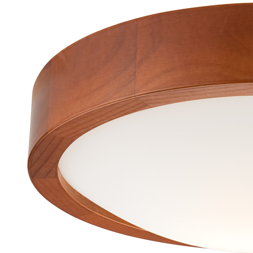 Plafondlamp 1xE27/60W/230V dennenhout
