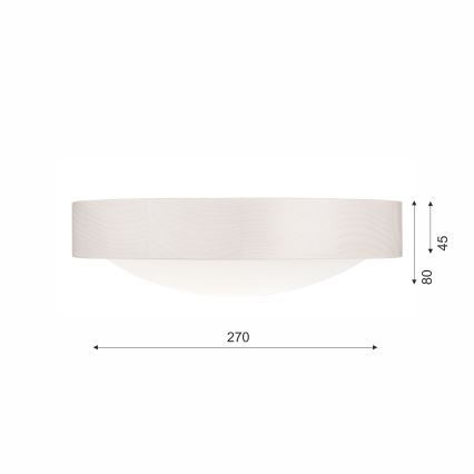 Plafondlamp 1xE27/60W/230V grenen